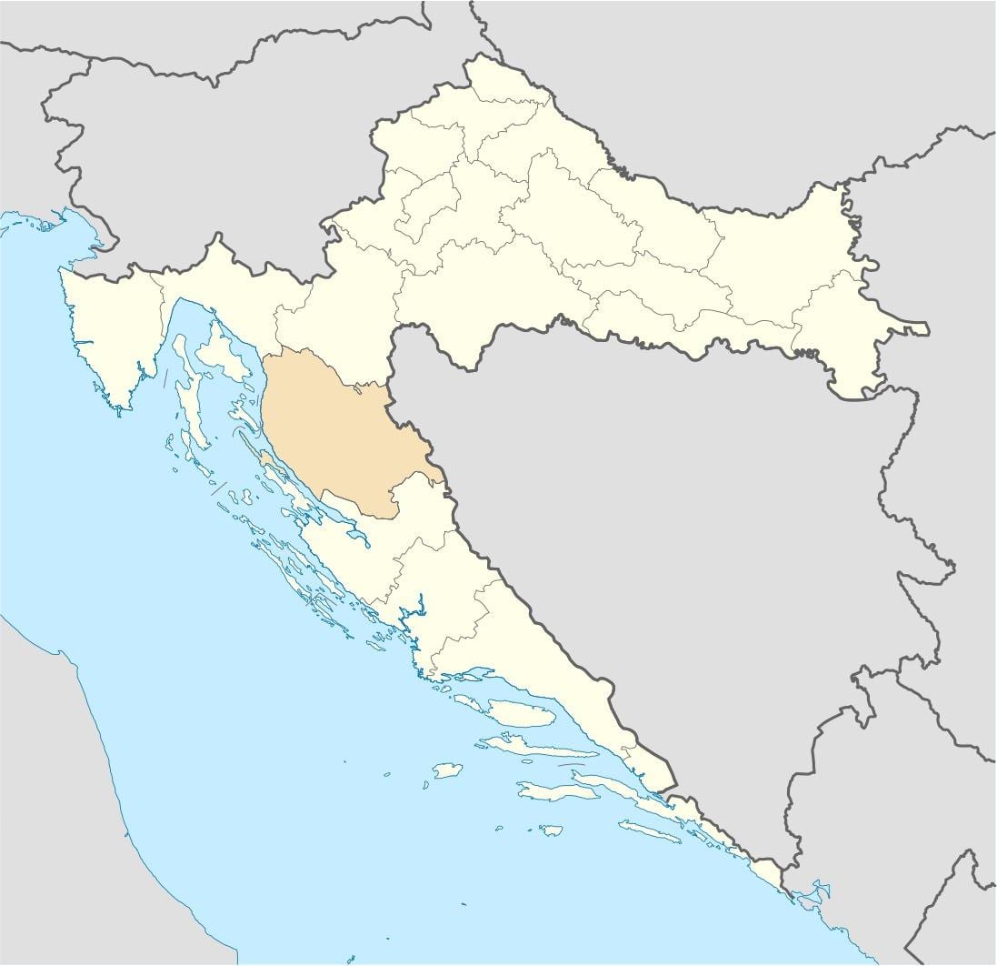 senj kroatien karta