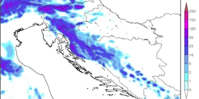 Karta över kroatien radar